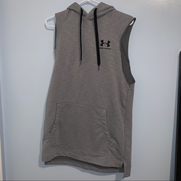 UNDER ARMOUR Muscle Tee with Hoodie - Picture 1 of 4